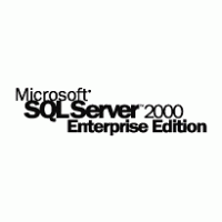 Microsoft SQL Server 2000 logo vector logo