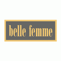 belle-femme logo vector logo