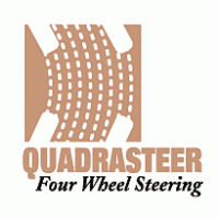 Quadrasteer logo vector logo