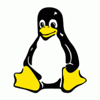 Linux Tux logo vector logo