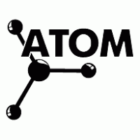 Atom logo vector logo