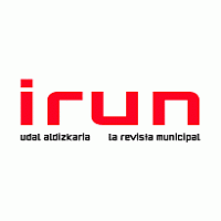 Irun logo vector logo