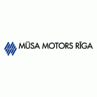 Musa Motors logo vector logo