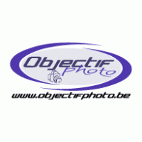 Objectif photo logo vector logo