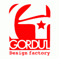 Gordul desing factory logo vector logo