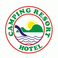 Camping Resort logo vector logo