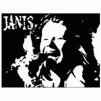 Janis Joplin logo vector logo