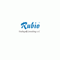 Rubio trading and consulting logo vector logo