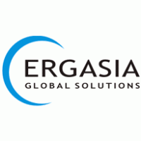 ergasia global solution logo vector logo