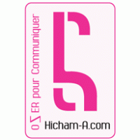Hicham-A logo vector logo