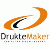 DrukteMaker Media logo vector logo