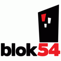Blok54 logo vector logo