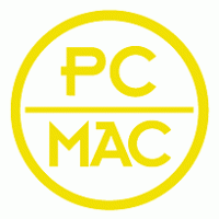 PC MAC logo vector logo