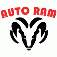 Auto ram logo vector logo