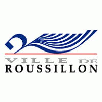 Ville de Roussillon logo vector logo