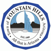 Town of Fountain Hills logo vector logo