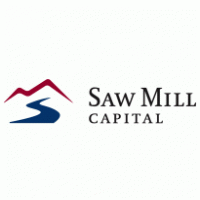 Saw mill capital logo vector logo