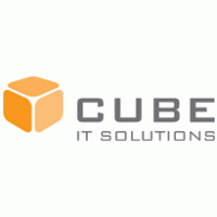 cube IT solutions logo vector logo