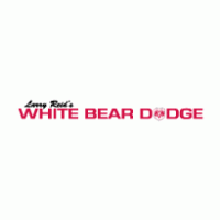 White Bear Dodge logo vector logo