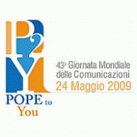pope2you logo vector logo