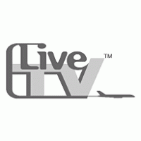Live TV logo vector logo