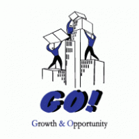 GO! Growth & Opportunity logo vector logo
