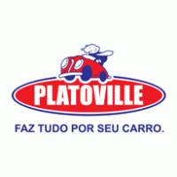 Platoville logo vector logo