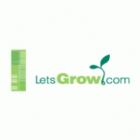letsgrow.com logo vector logo