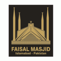 faisal masjid logo vector logo