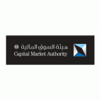 Capital Market Authority Negative logo vector logo