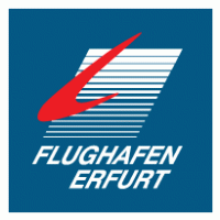 Flughafen Erfurt logo vector logo