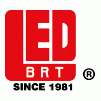LED BRT logo vector logo