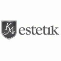 K A Estetik logo vector logo