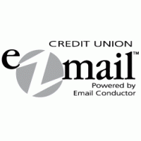 ezMail Credit Union logo vector logo