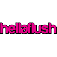 Hellaflush logo vector logo