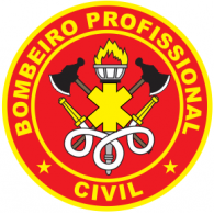 Bombeiro Profissional Civil logo vector logo