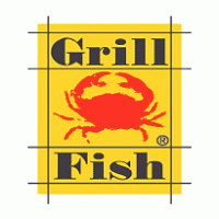 Grill Fish logo vector logo