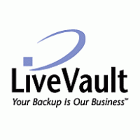 LiveVault logo vector logo