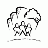 Business/Family Partnership logo vector logo