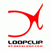 Loopclip logo vector logo