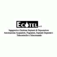 Ecotel logo vector logo