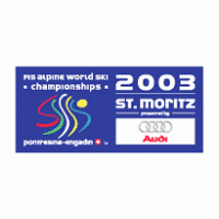 St. Moritz 2003 logo vector logo