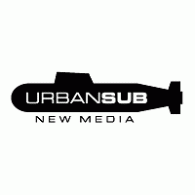 Urban Sub New Media logo vector logo