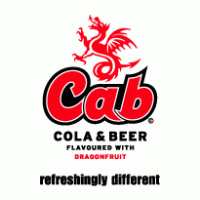 Cab Cola and Beer logo vector logo