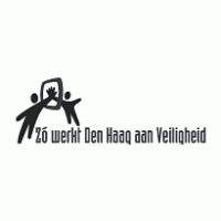 Zo werkt Den Haag aan veiligheid logo vector logo