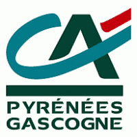 Pyrenees Gascogne logo vector logo
