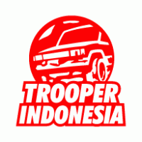 Trooper Indonesia logo vector logo