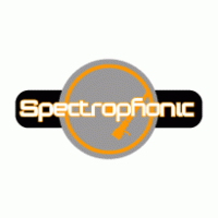 Spectrophonic logo vector logo