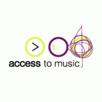 Access to Music logo vector logo