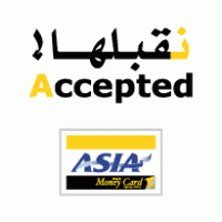 AsiaCard – Accepted logo vector logo